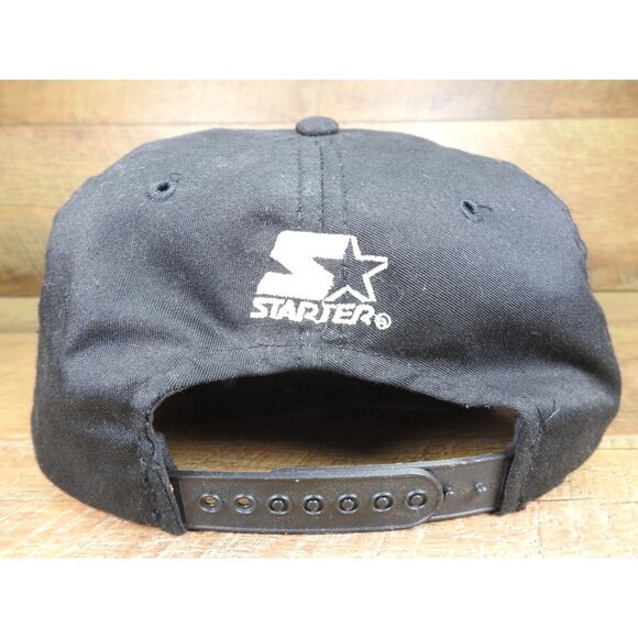 Vintage 1991-92 Pittsburgh Penguins Back to Back Stanly Cup Champs Starter Hat - Picture 4 of 8